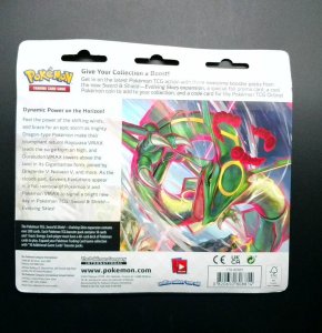 Pokemon Sword & Shield Evolving Skies - 3 Pack Blister Umbreon New Pack