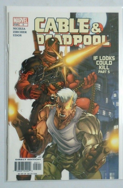 Cable & Deadpool #5 Direct Edition 7.0 (2004)