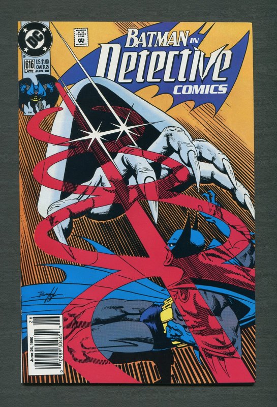 Detective Comics #616 / 8.5 VFN +  Newsstand June 1990