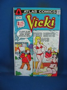 VICKI 1 VF FIRST ISSUE ATLAS TEEN 1975