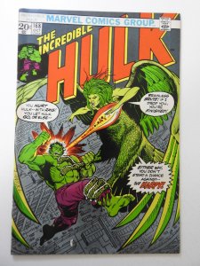 The Incredible Hulk #168 (1973) VG+ Condition tape pull fc