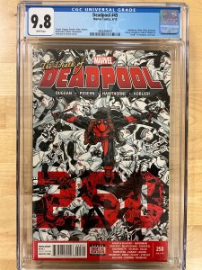 Deadpool #45 (2015) CGC 9.8