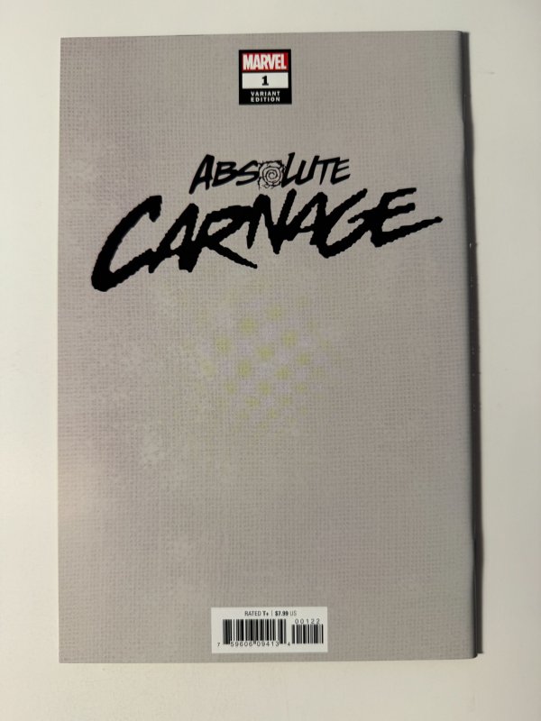 Absolute Carnage #1 Lau Virgin Cover (2019)