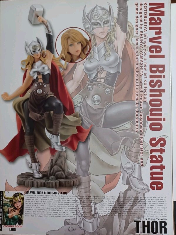 Kotobukiya Marvel Bishoujo Thor Jane Foster Statue - Shunya Yamashita - NEW