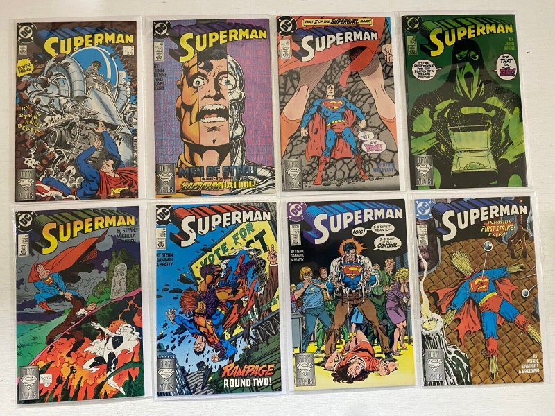 Superman lot 50 different from #2-50 + annuals 8.0 VF (1987-90)