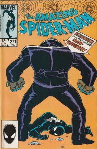 The Amazing Spider-Man # 271 VF/NM Marvel 1985 1st Man-Slaughter Marsdale [T6]