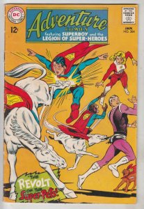 Adventure Comics #364 (Jan-68) FN/VF+ High-Grade Legion of Super-Heroes, Supe...