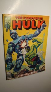 RAMPAGING HULK 2 *NICE COPY* NEW X-MEN MARVEL COMIC MAGAZINE 1981