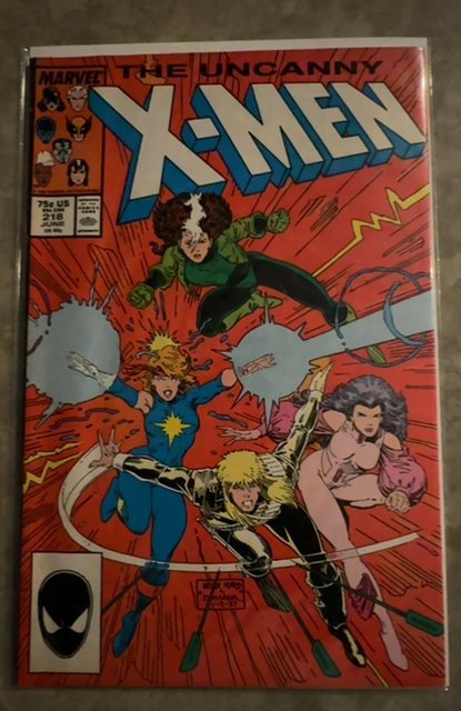 The Uncanny X-Men #218 (1987) X-Men 