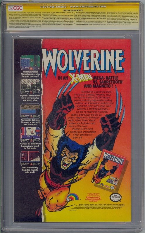 INFINITY GAUNTLET #5 CGC 9.8 SS SIGNED RON LIM AVENGERS THANOS WHITE PAGES