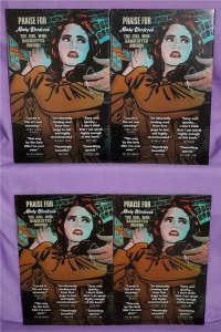 Minky Woodcock THE GIRL WHO ELECTRIFIED TESLA #1 - 4 Photo Covers (Titan, 2021)! 