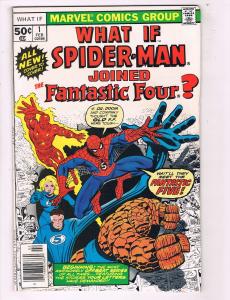 What If ? # 1 FN/VF Marvel Comic Book Spider-Man X-Men Iron Man Hulk Thor J74