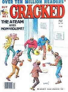 Cracked #210 VG; Globe | low grade comic - save on shipping - details inside