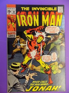 INVINCIBLE IRON MAN # 38 NICE COLOR HIGHER GRADE