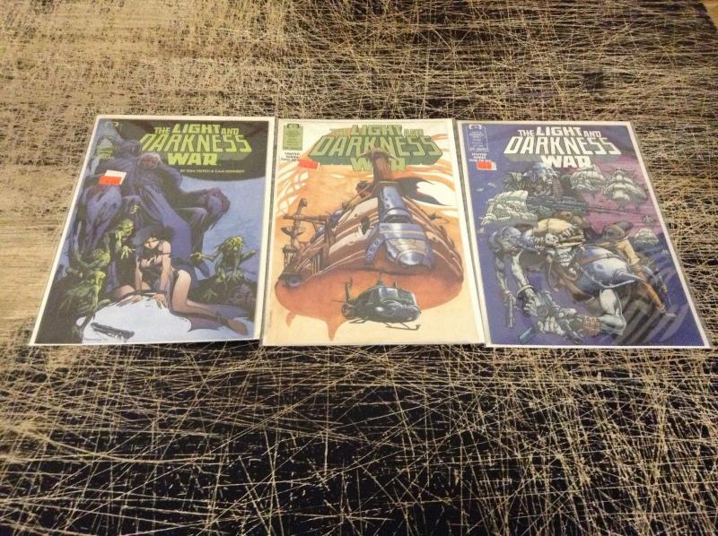 Lot Of 3 The Light And Darkness War Epic Comic Books # 1 2 5 Tom Veitch!!!!!! P2