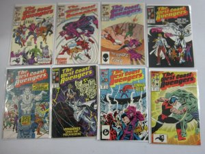 Avengers West Coast lot 45 different from #1-47 6.0 FN (1985-89)