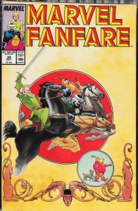 Marvel Fanfare #34 (1987) The Warriors Three