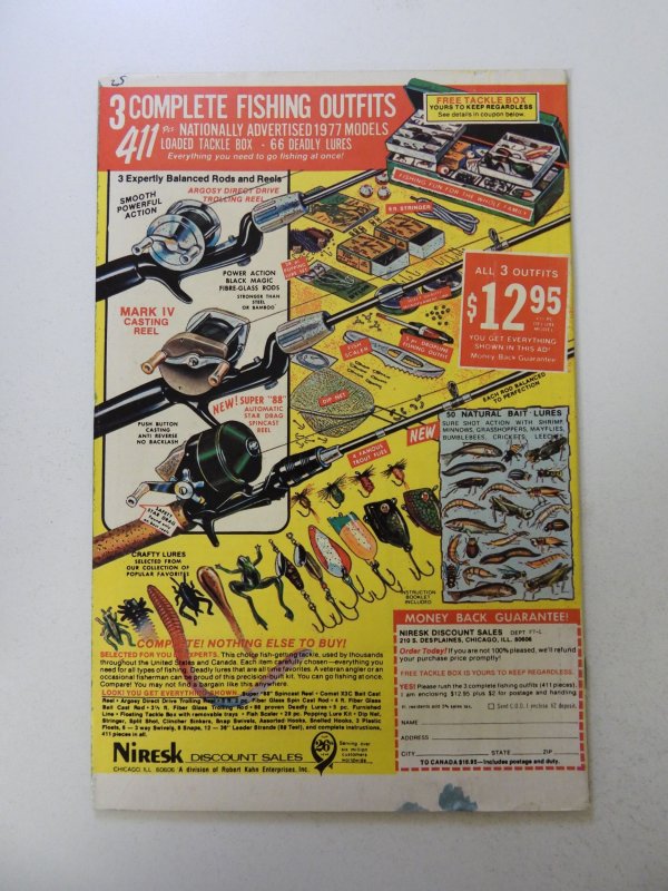 Omega the Unknown #8 (1977) VF- condition overspray, ink back cover