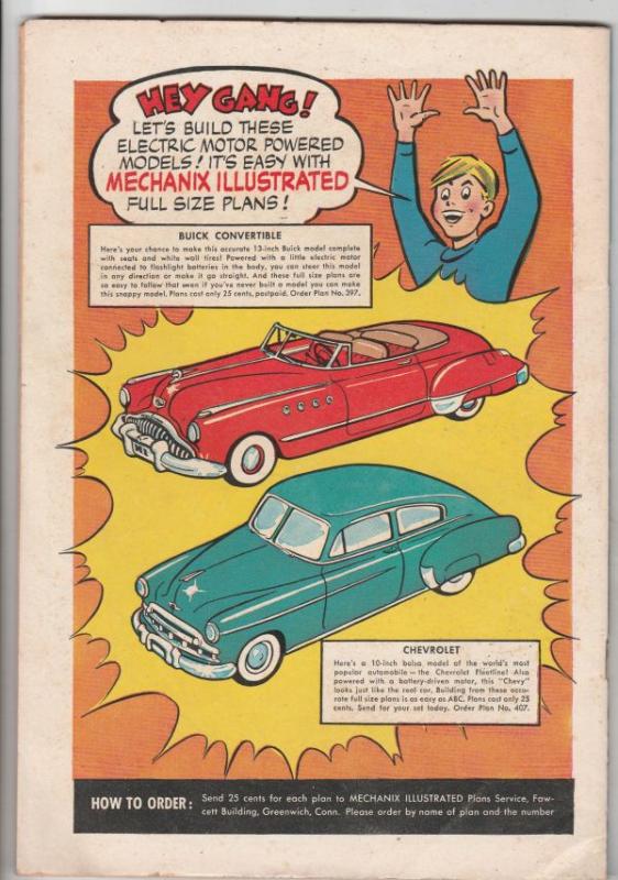 Rocky Lane Western #16 (Aug-50) FN/VF+ High-Grade Rocky Lane