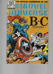 The official handbook of the Marvel Universe #2  (B-C)