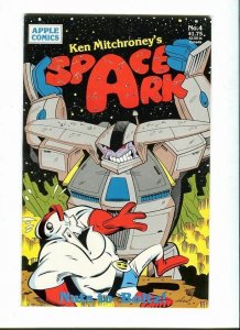 Space Ark #4 1987 Apple Comics Comic Book (VF-)