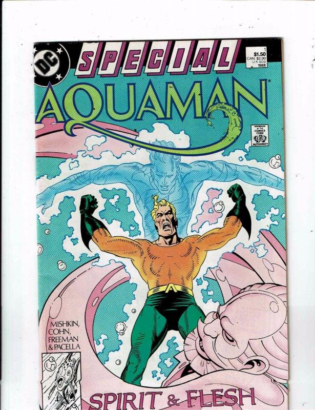 Lot of 3 Aquaman DC Comic Books #1 Secret Files & Origins+1(2) Special MS18