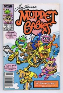 Muppet Babies #6 ORIGINAL Vintage 1986 Marvel Comics