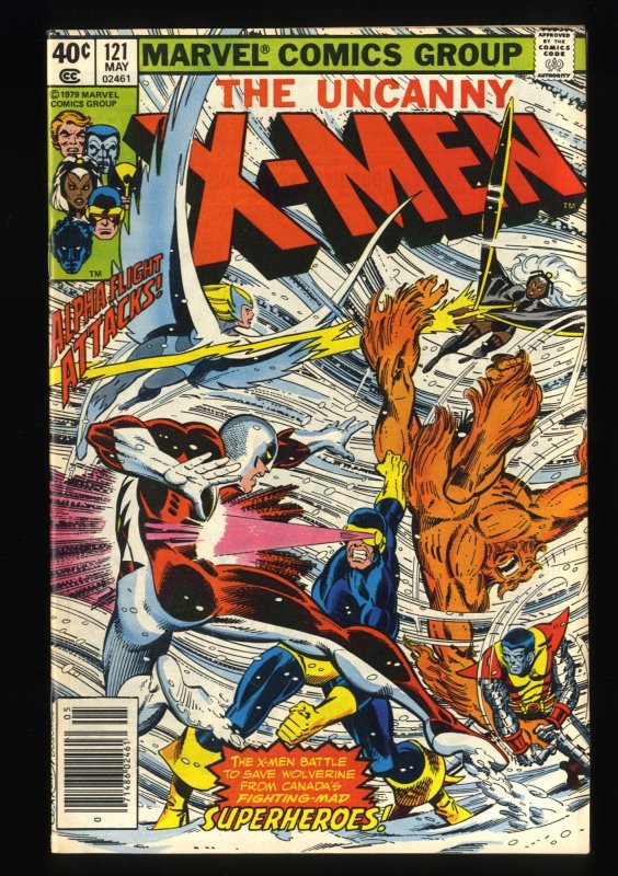 X-Men #121 FN 6.0 1st Full Appearance Alpha Flight! Misty Knight!