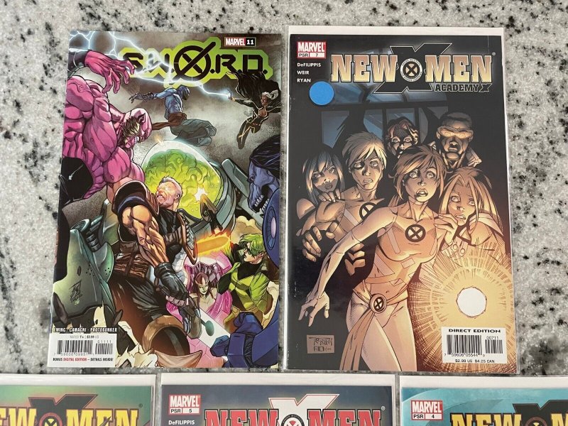 5 Marvel Comic Books New X-Men # 4 5 6 7 + Sword # 11 Wolverine Storm 50 J826