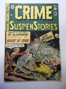 Crime SuspenStories #4 (1951) GD Condition three 1/2 tears bc