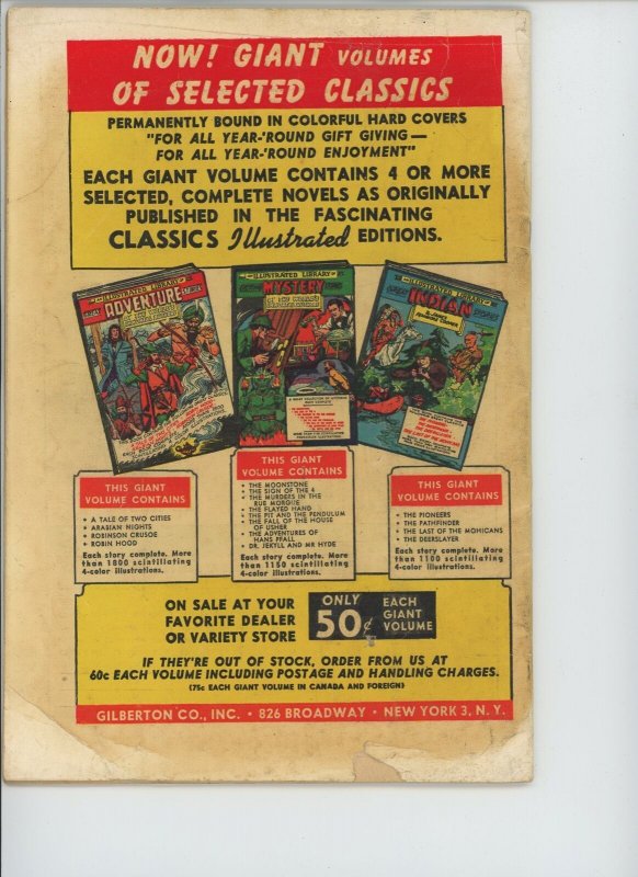 Classics Illustrated #25 (1945) - 3.5 VG- *Two Years Before the Mast* 6th HRN 85 