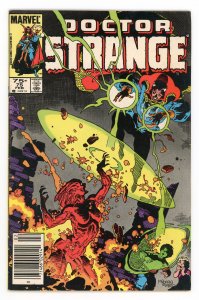 Doctor Strange #75 (1974 v2) Roger Stern Mephisto Fantastic Four Newsstand VF-