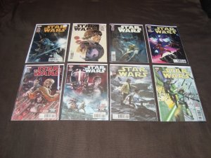 LARGE LOT OF 53 STAR WARS COMICS (MARVEL 2015 SERIES)