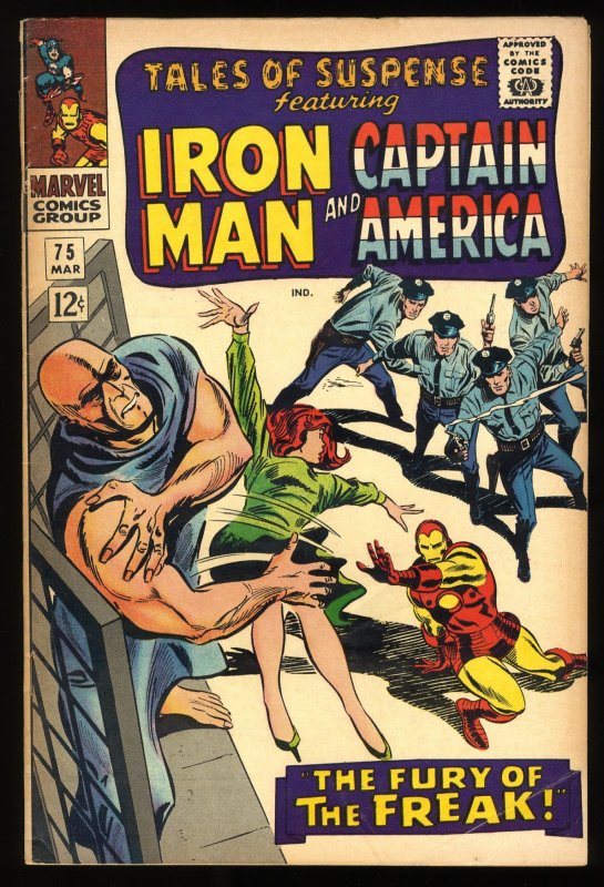 Tales Of Suspense #75 VG 4.0 1st Sharon Carter and Batroc!