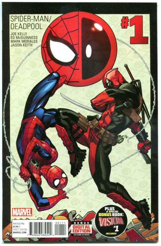 SPIDER-MAN DEADPOOL #1, NM-, 2016, 1st, Marvel, more in store, Bromantic, A 