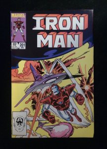 Iron Man #201  MARVEL Comics 1985 VF+