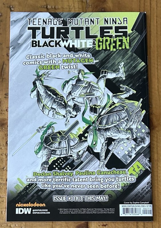 Teenage Mutant Ninja Turtles Sourcebook #2 IDW NM TMNT