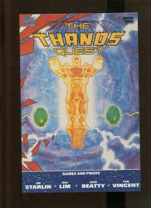 THE THANOS QUEST #2 (9.2)NM- PART 2 GAMES AND PRIZES!! 1990