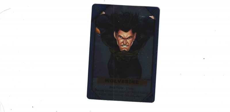 2001 Marvel Recharge:  Wolverine