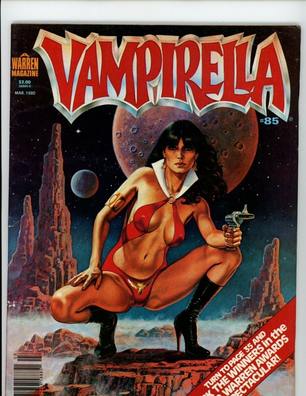 Vampirella #85 -Paul Gulacy Painted Cover Art (7.0/7.5) 1980