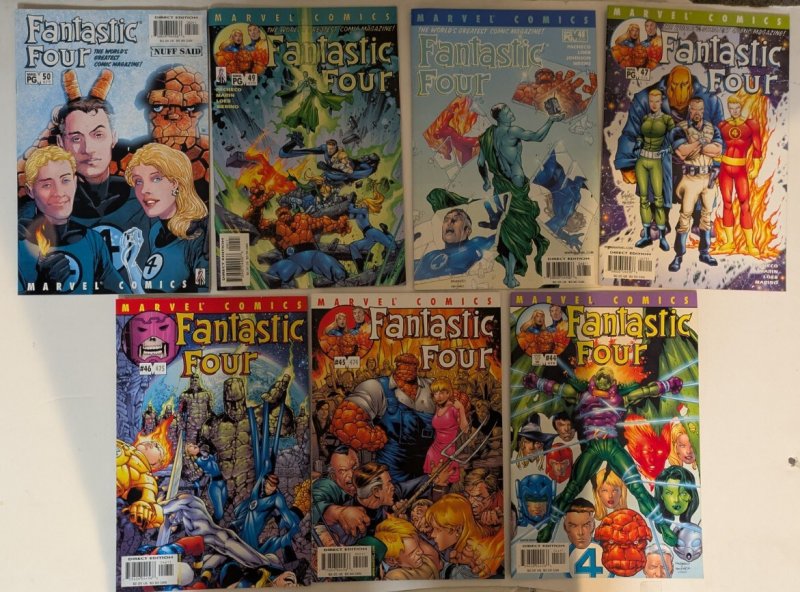 *Fantastic Four v3 36-50  15hg bks