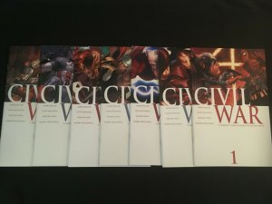 CIVIL WAR #1, 2, 3, 4, 5, 6, 7 VFNM Condition