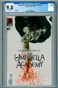 Umbrella Academy: Apocalypse Suite #4 CGC 9.8 2008-comic book 4291315005