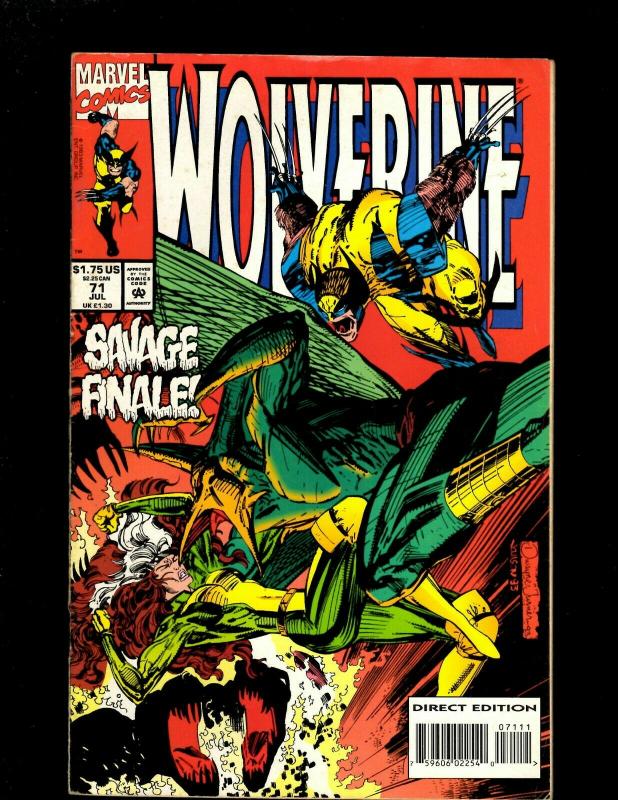  Lot of 12 Wolverine Marvel Comics #67 69 70 71 72 73 74 75 76 77 78 79 HY7