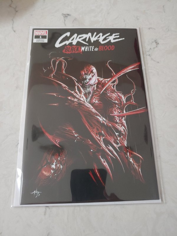 Carnage: Black, White & Blood #1 Gabriele Dell’Otto Variant