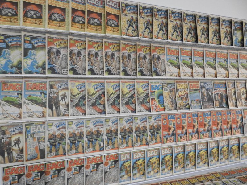 Huge Lot 170+ W/ 2000 AD, Eagle & Scream!! Avg FN Condition!