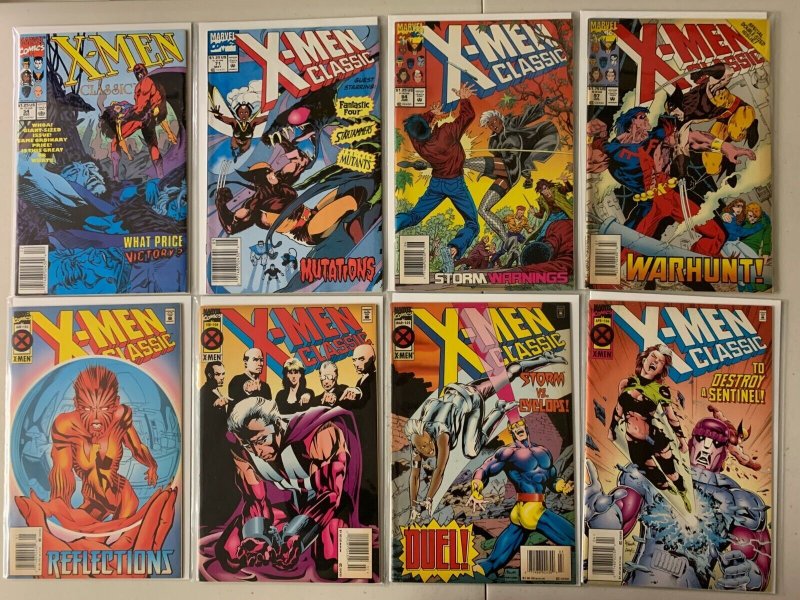 Classic X-Men comics lot #2-108 newsstand 26 diff 6.0 (1986-95)