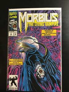 Morbius The Living Vampire #8 • Nightmare & Vic Slaughter Appear! (Marvel 1993)