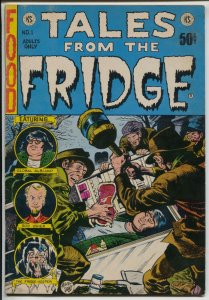 Tales From The Fridge #1 1973-Kitchen Sink-parody of EC horror-FN
