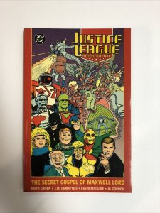 Justice League International The Secret Gospel Of Maxwell Lord TPB (1992)(NM)